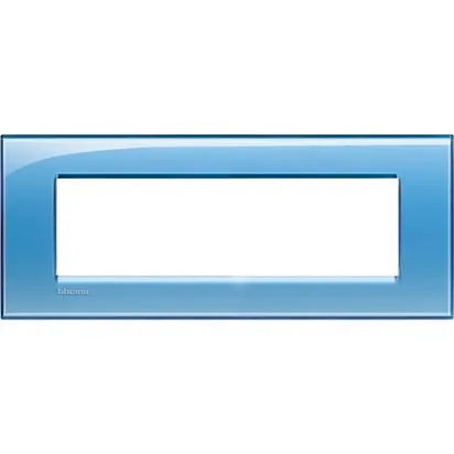 Rama 7 module albastru profund - bticino living light - lna4807ad
