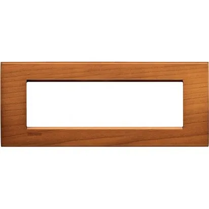 Rama 7 module lemn cires bticino living light - lna4807lca