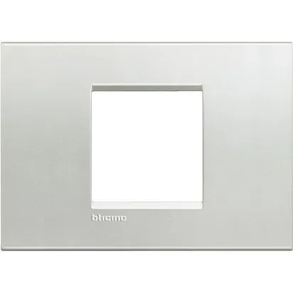 Rama 2 module centrate argintiu bticino living light - lna4819ag