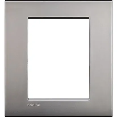 Rama 3 + 3 module Nichel mat Bticino Living Light AIR - LNC4826NK