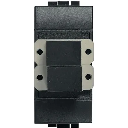 Conector fibră optică SC - Antracit - 1 modul - Bticino Living Light - L4268SC
