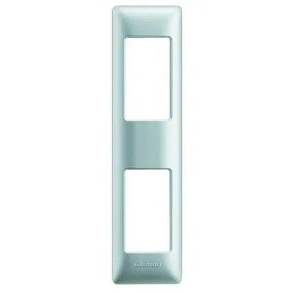 Ramă + suport living light pentru profil sau aparent -tech - 2 module - lnd4812te
