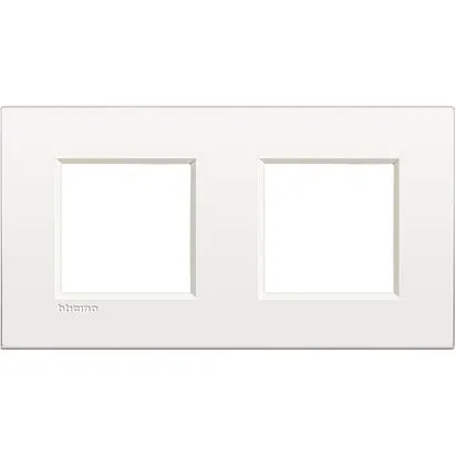 Rama 2 + 2 module cu distanța de 71 mm Alb Pur Bticino Living Light AIR - LNE4802M2BN