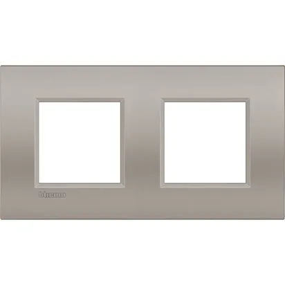 Rama 2 + 2 module 71mm Nisip Bticino Living Light AIR - LNE4802M2SB