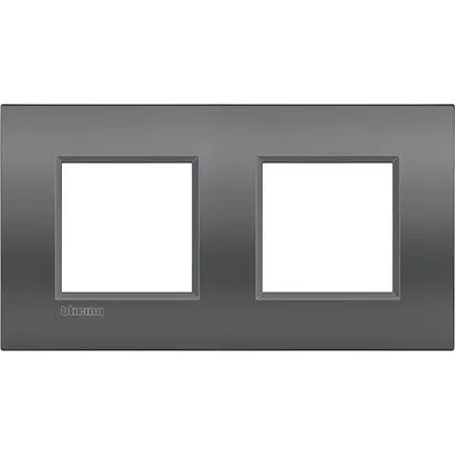 Rama 2 + 2 module 71mm Street Bticino Living Light AIE - LNE4802M2ST 