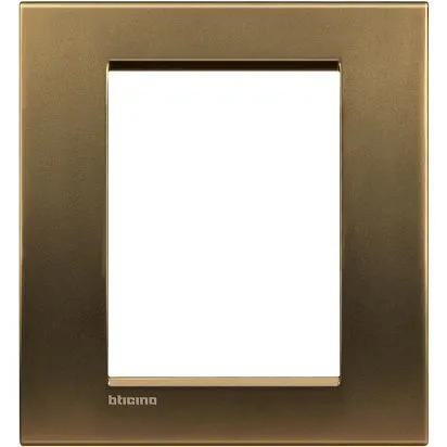 Rama 3 + 3 module Bronz BTicino Living Light - LNA4826BZ