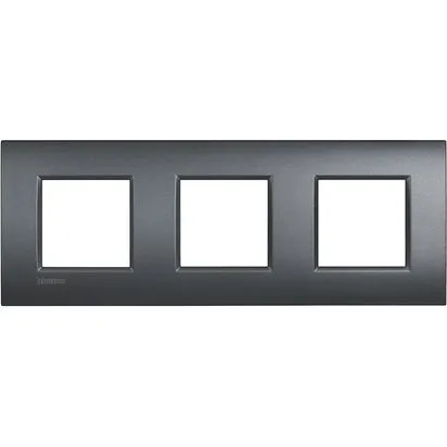 Rama 2 + 2 + 2 module 71mm Antracit Bticino Living Light AIR - LNE4802M3AR
