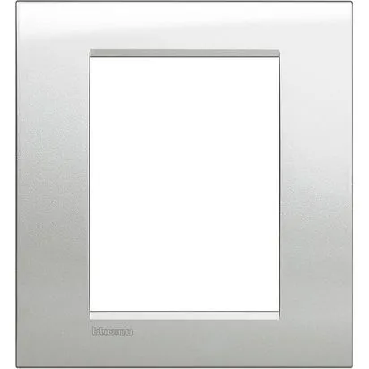 Rama 3 + 3 module silver bticino living light - lna4826gl