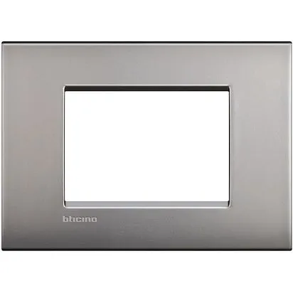 Rama 3 module Nichel mat Bticino Living Light AIR - LNC4803NK 