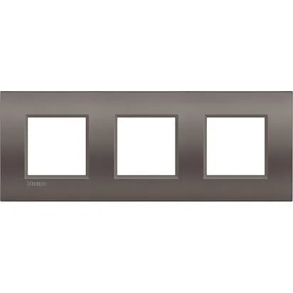 Rama 2 + 2 + 2 module 71mm Argila Bticino Living Light AIR - LNE4802M3CY