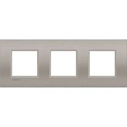 Rama 2 + 2 + 2 module 71mm Nisip Bticino Living Light AIR - LNE4802M3SB