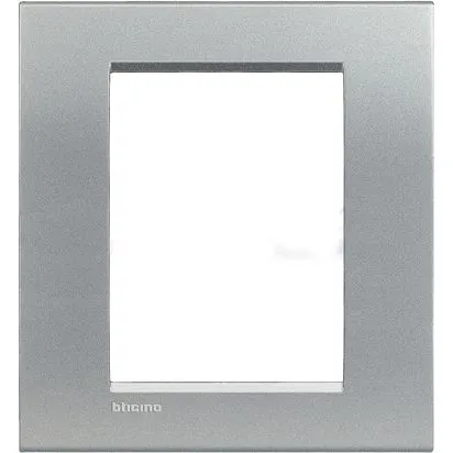 Rama 3 + 3 module Aluminiu BTicino Living Light - LNA4826TE
