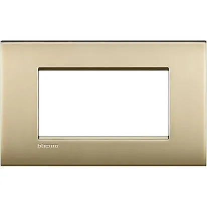 Rama 4 module auriu mat bticino living light air - lnc4804of