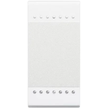 Intrerupator cap scara, basculant 16 ax 250v - alb, - 1 modul, cu borne automate - bticino living light - n4003a