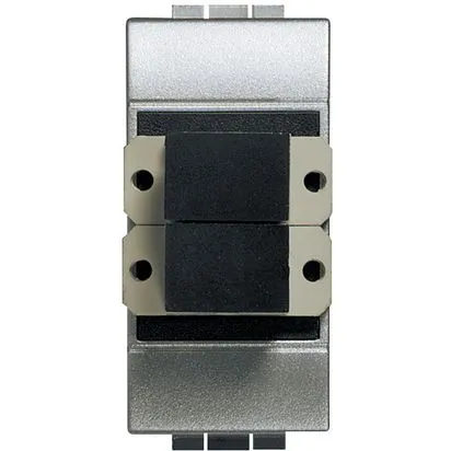 Conector fibră optică SC - Aluminiu - 1 modul - Bticino Living Light - NT4268SC