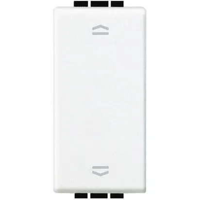 Intrerupator dublu storuri 1-0-2, 16A, 250 Vac, Alb - Bticino Living Light - N4027N