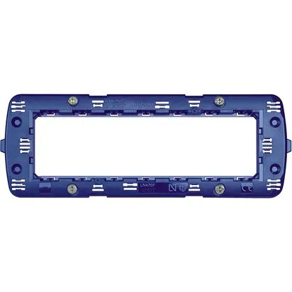 Suport 7 module cu suruburi pentru placi Bticino Living Light - LN4707