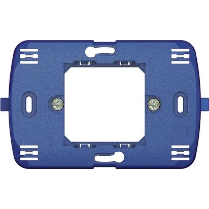 Suport 2 module cu gheare centrat pentru Placi Bticino Living Light seria LNA4819 - LN4719G