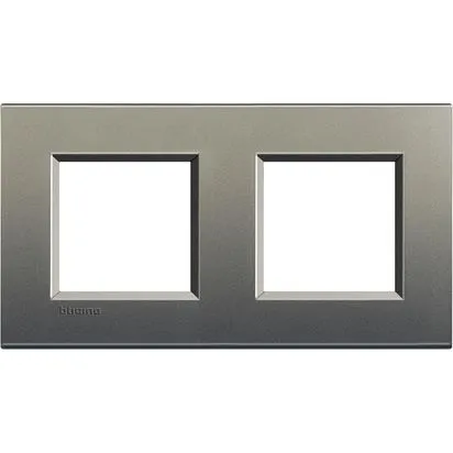 Rama 2 + 2 module Gri Avenue BTicino Living Light - LNA4802M2AE