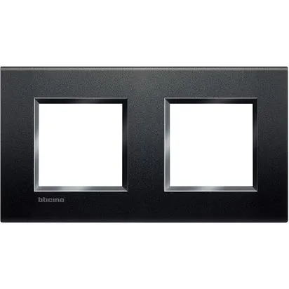 Rama 2 + 2 module Antracit BTicino Living Light - LNA4802M2AR