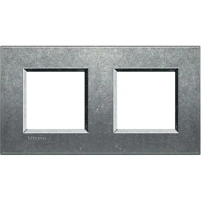 Rama 2 + 2 module Gri Natural BTicino Living Light - LNA4802M2NA