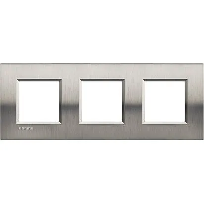 Rama 2 + 2 + 2 module otel periat bticino living light - lna4802m3acs