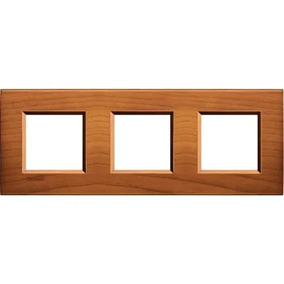 Rama 2 + 2 + 2 module 71mm Lemn Cires Bticino Living Light - LNA4802M3LCA