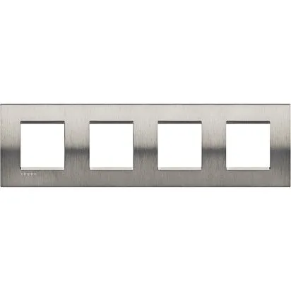 Rama 2 + 2 + 2 + 2 module Otel Periat BTicino Living Light - LNA4802M4ACS