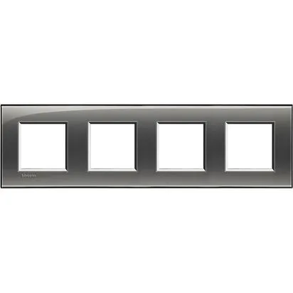 Rama 2 + 2 + 2 + 2 module Cenusiu BTicino Living Light - LNA4802M4KF
