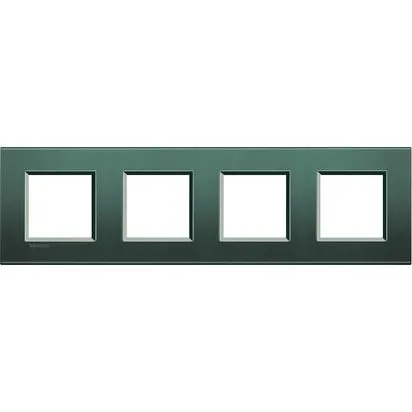 Rama 2 + 2 + 2 + 2 module Park BTicino Living Light - LNA4802M4PK