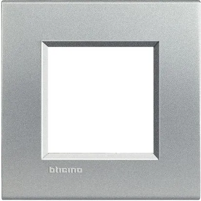 Rama 2 module aluminiu bticino living light - lna4802te