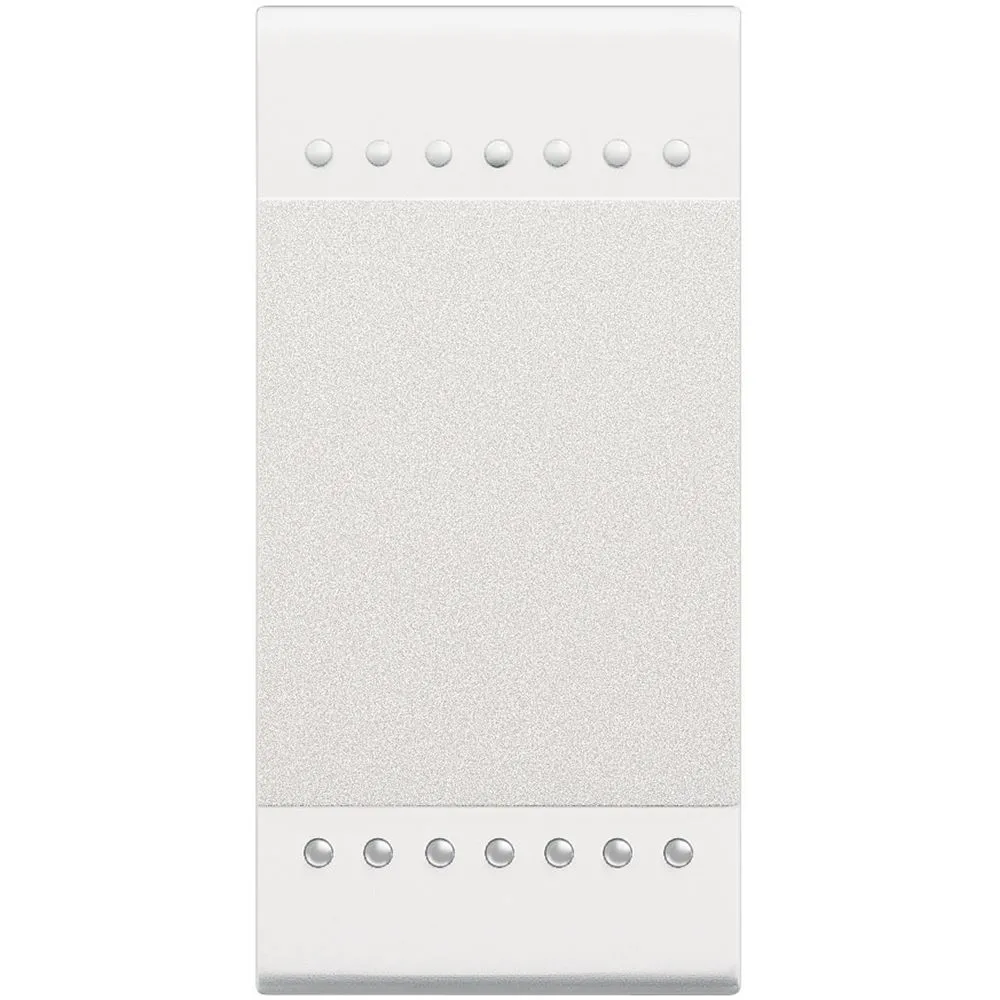 Intrerupator cu revenire Alb - 10A 1 modul - Bticino Living Light - N4005N-EU