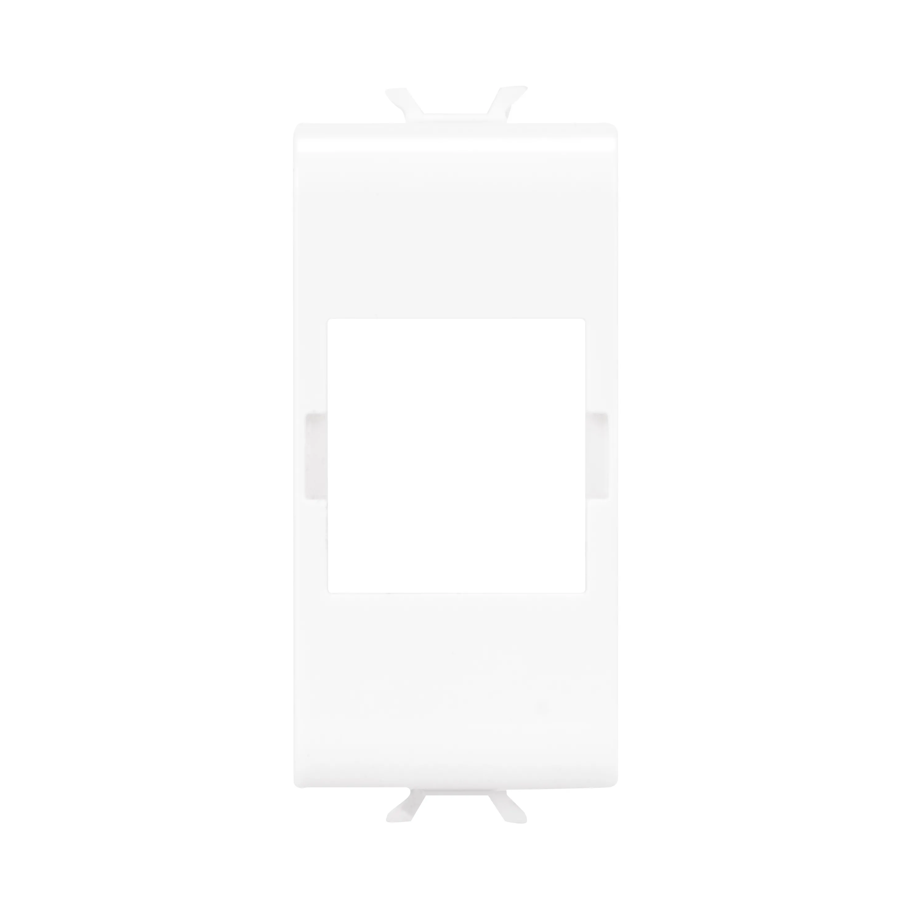 Adaptor, conectori, date, carcasa, tip, SYSTIMAX, COMMSCOPE, 1, modul, alb, lucios, Gewiss, Chorus, GW10438 