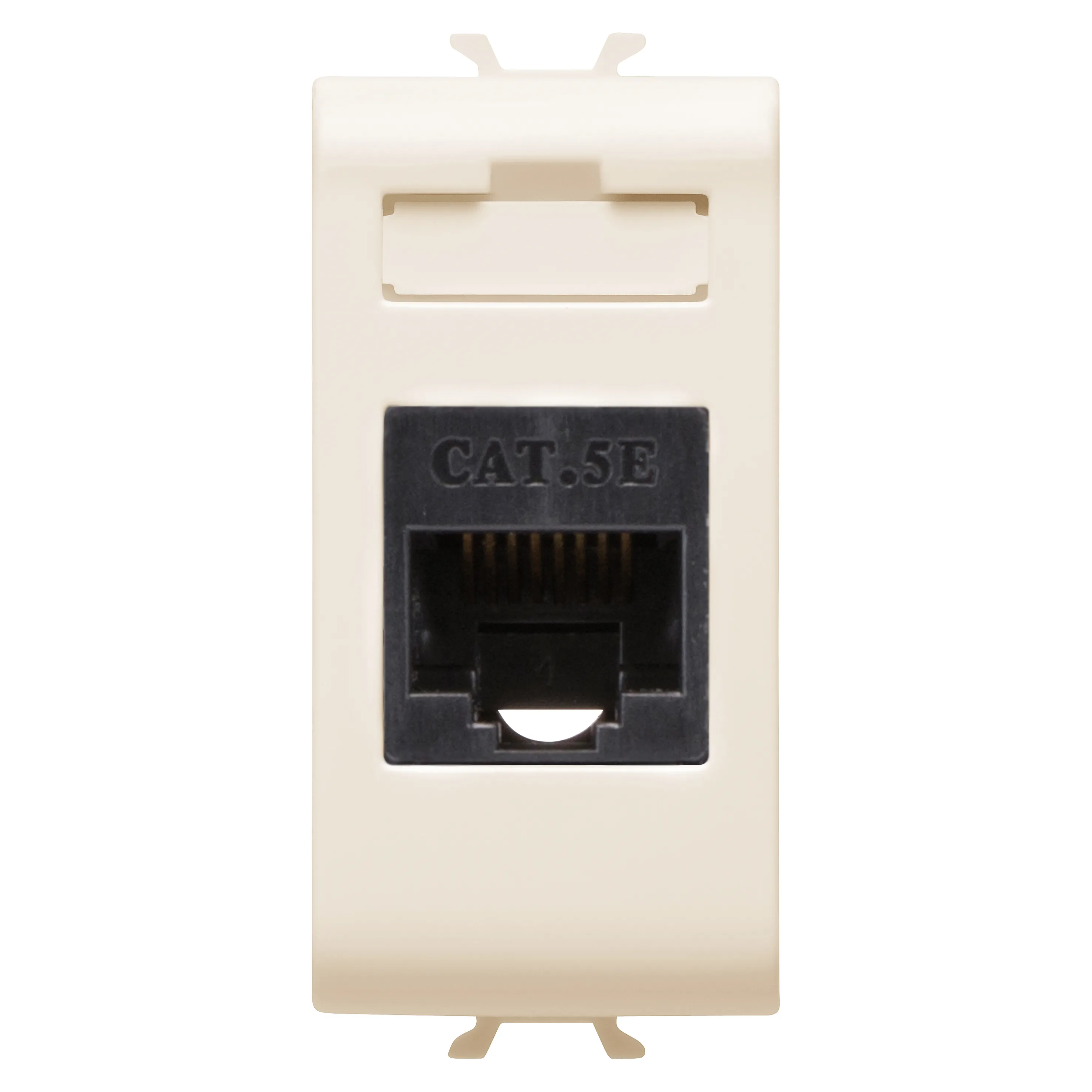 Priza, RJ45, Gewiss, Chorus, categoria, 5e, UTP, 1, modul, fildes, GW11421