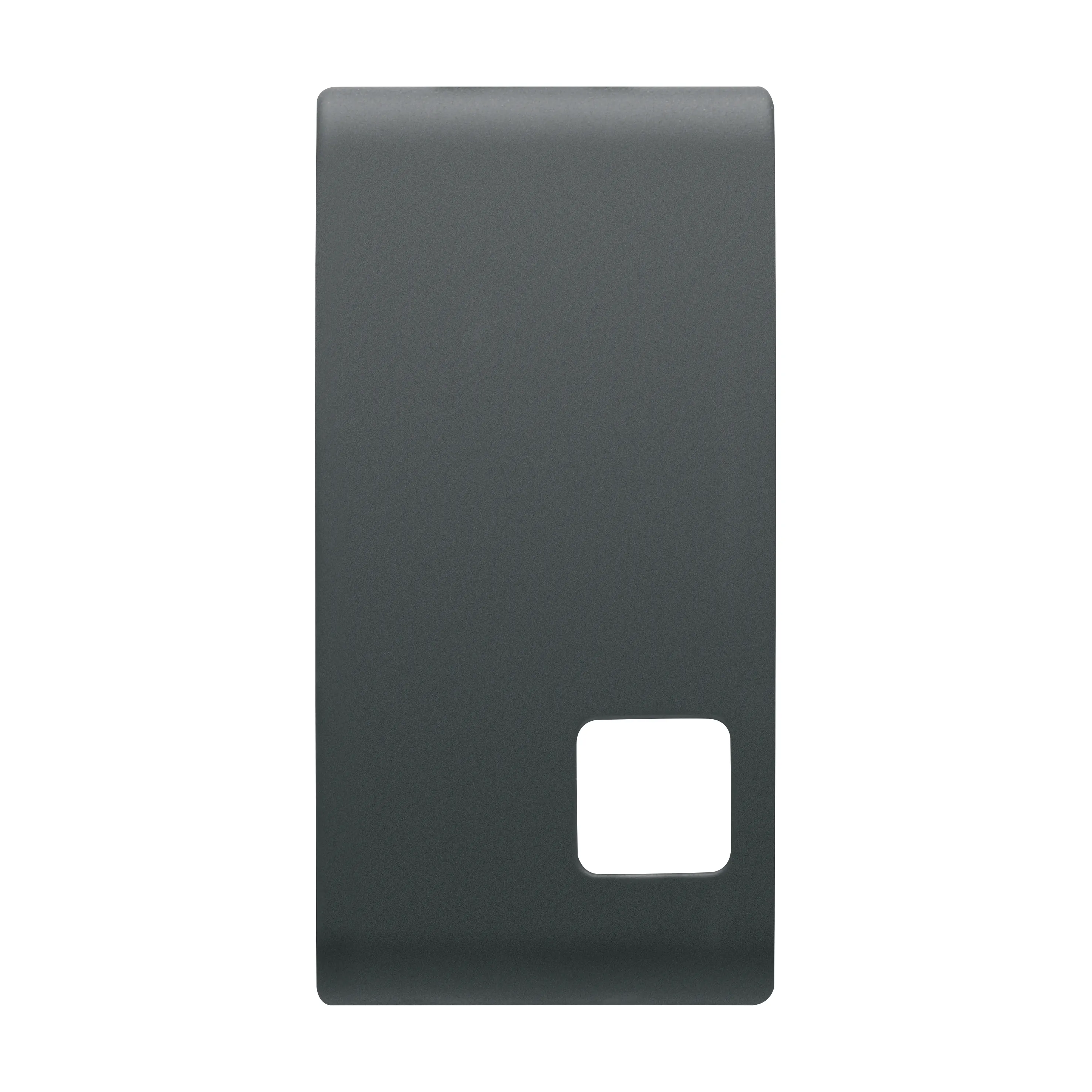 Buton, cu, revenire, inlocuibil, pentru, panoul, cu, butoane, a, se, completa, cu, obiectiv, 1, modul, negru, satinat, Gewiss, Chorus, GW12551