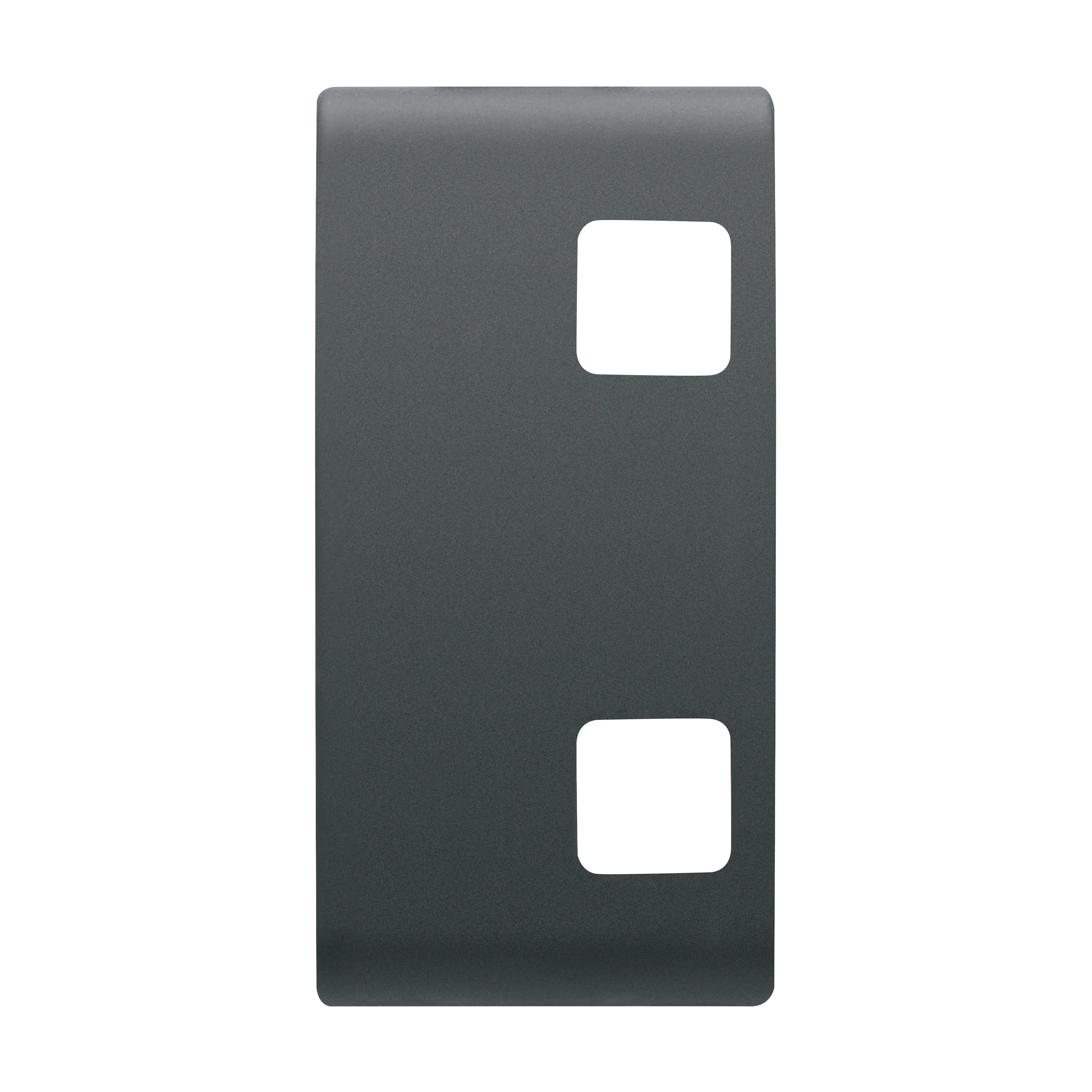 Buton, cu, revenire, inlocuibil, pentru, panoul, cu, butoane, a, se, completa, cu, 2, lentile, 1, modul, negru, satinat, Gewiss, Chorus, GW12553