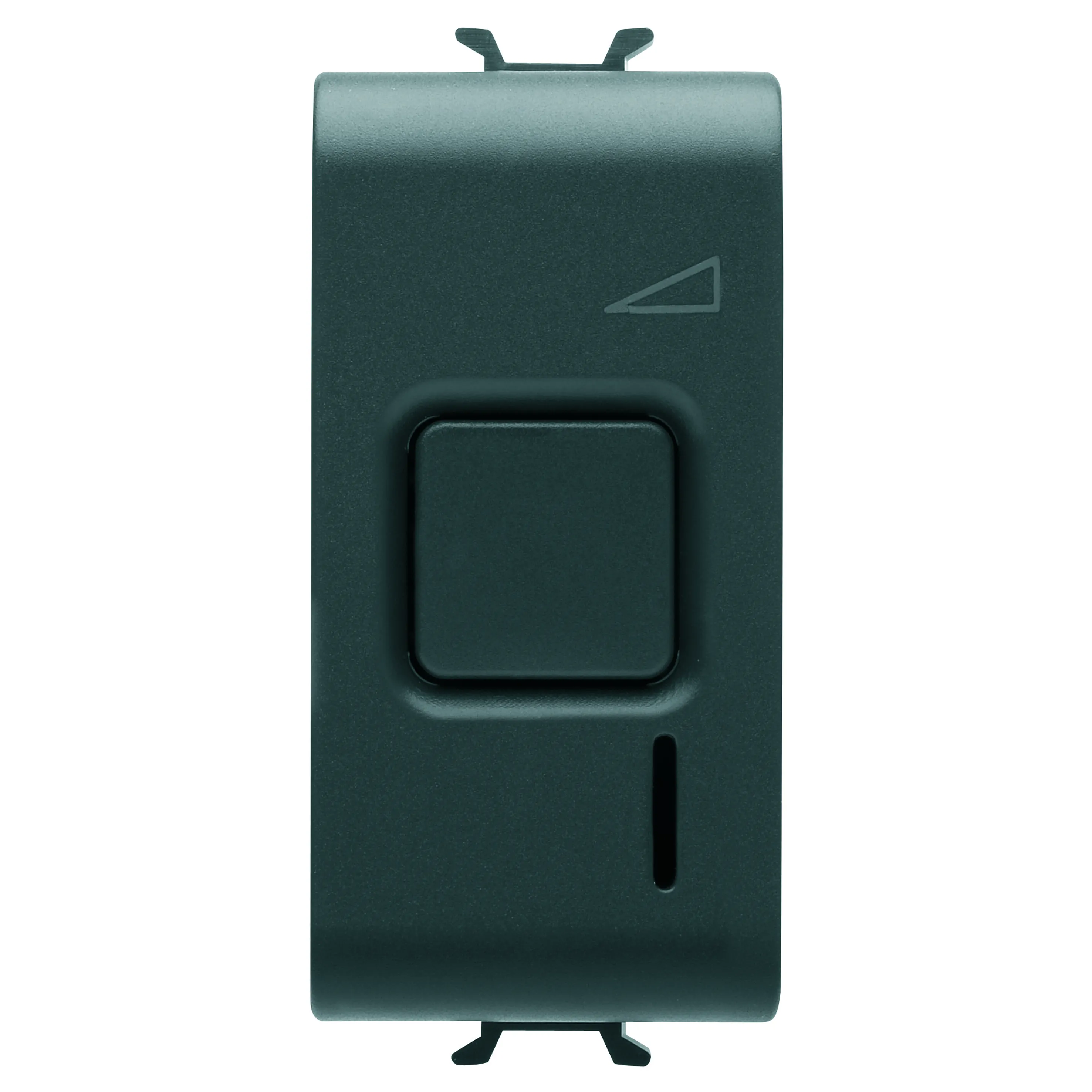 Regulator, electronic, Gewiss, Chorus, buton, 230V, c.a., 50/60Hz, rezistiv, 60-500W, /, inductiv, 60-500VA, 1, modul, negru, satinat, GW12568