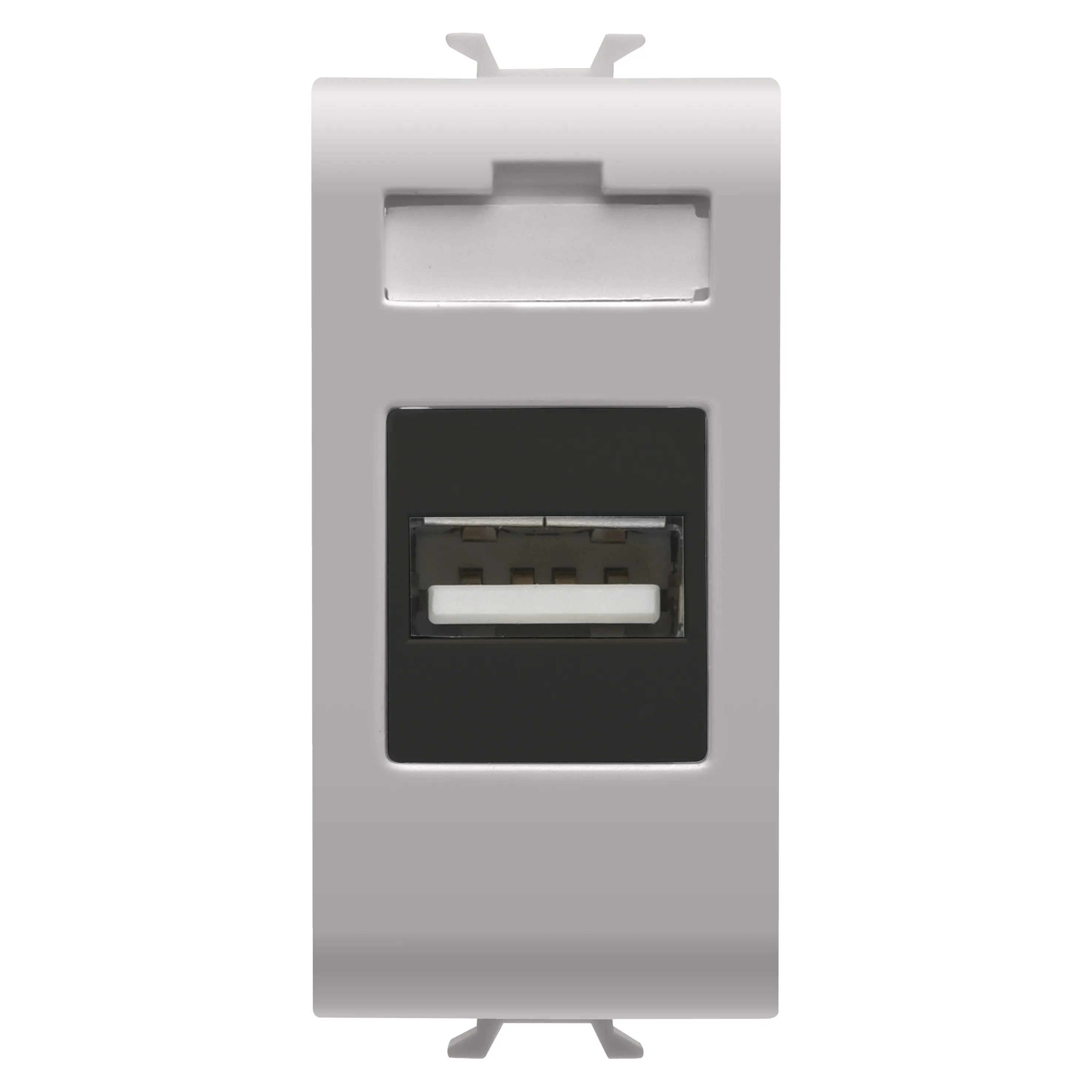 Priza, USB, Gewiss, Chorus, 1, modul, bej, satinat, natural, GW13459 
