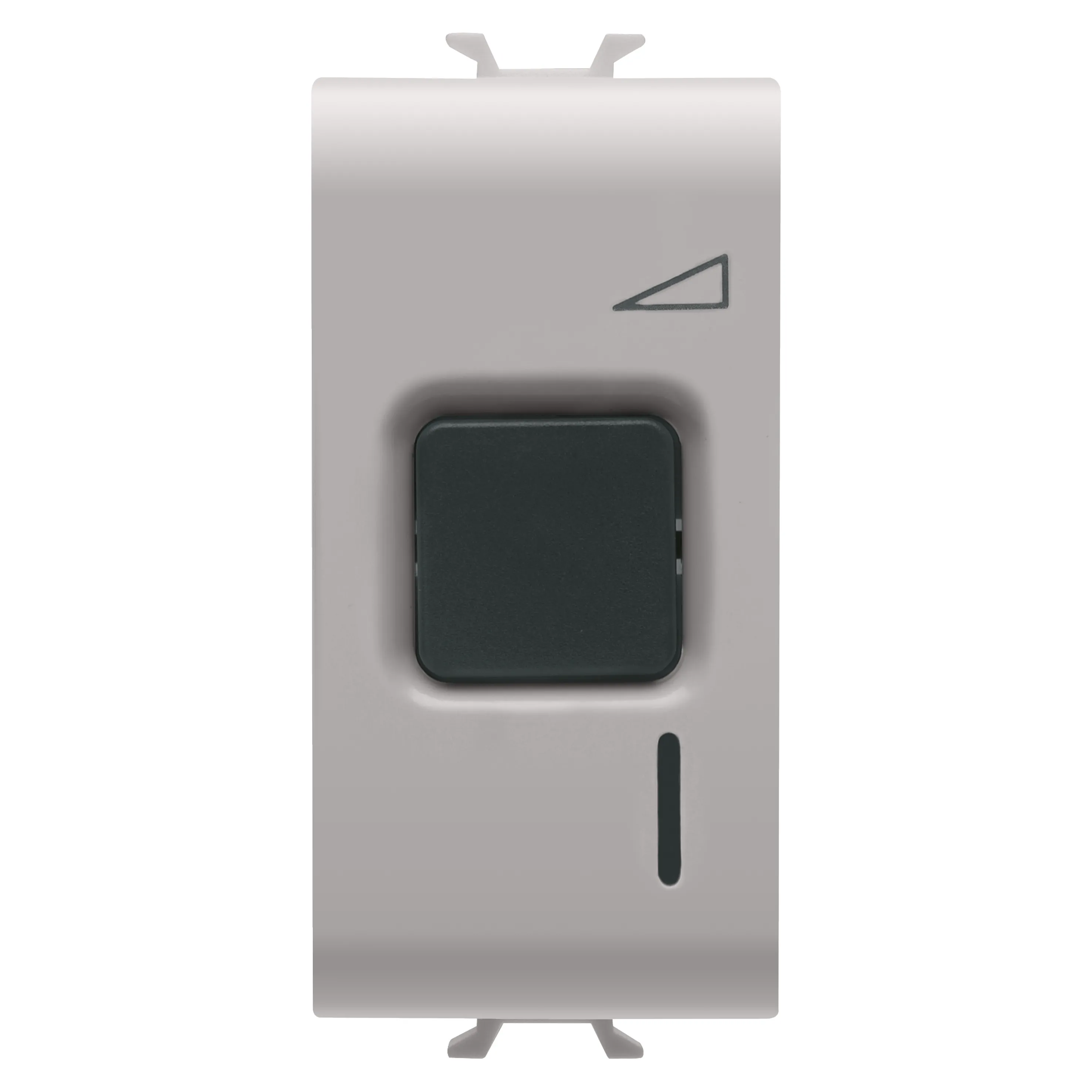 Regulator, electronic, Gewiss, Chorus, buton, 230V, c.a., 50/60Hz, rezistiv, 60-500W, /, inductiv, 60-500VA, 1, modul, bej, satinat, natural, GW13568