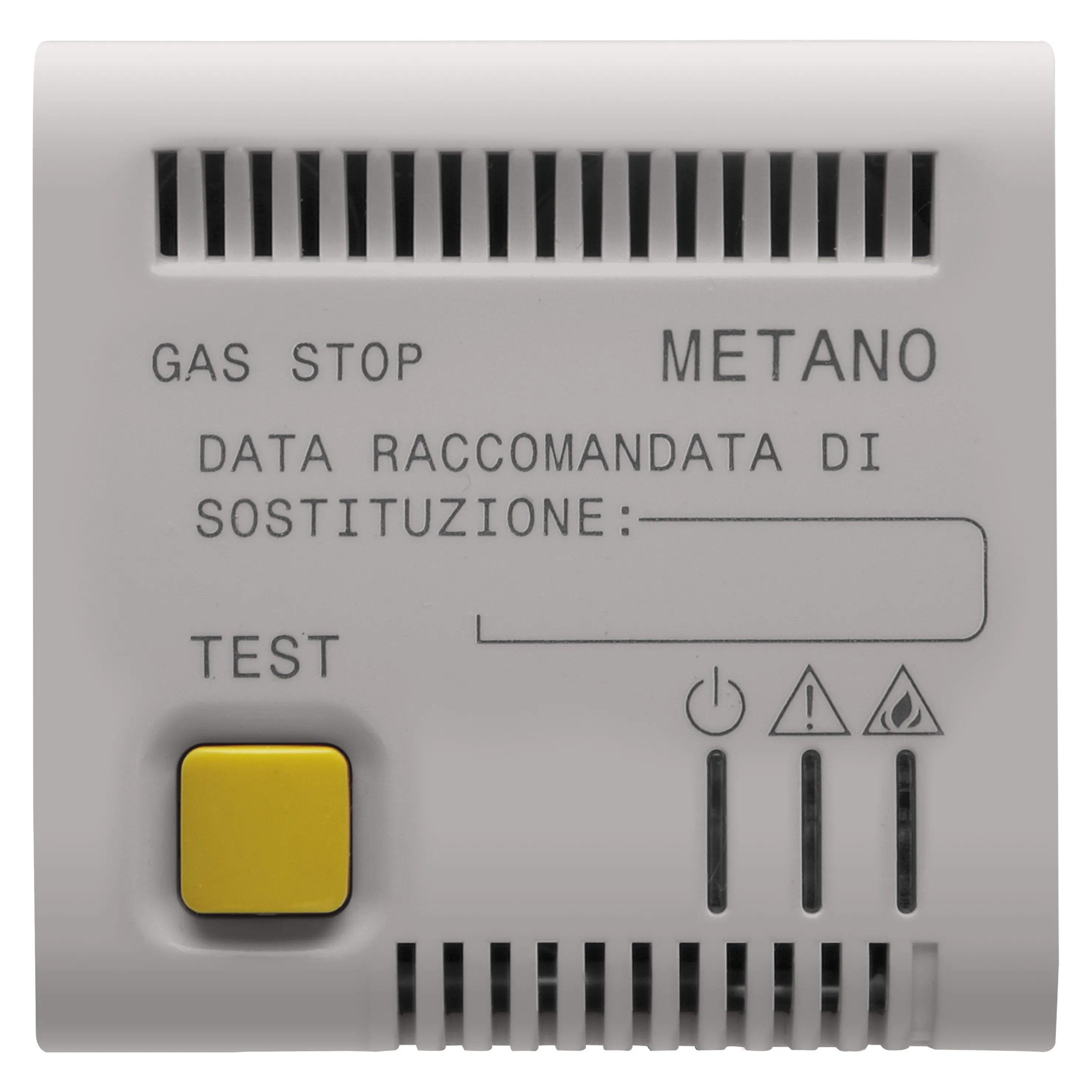 Detector, de, gaz, metan, 12V, c.a./c.c., 2, module, bej, satinat, natural, Gewiss, Chorus, GW13712