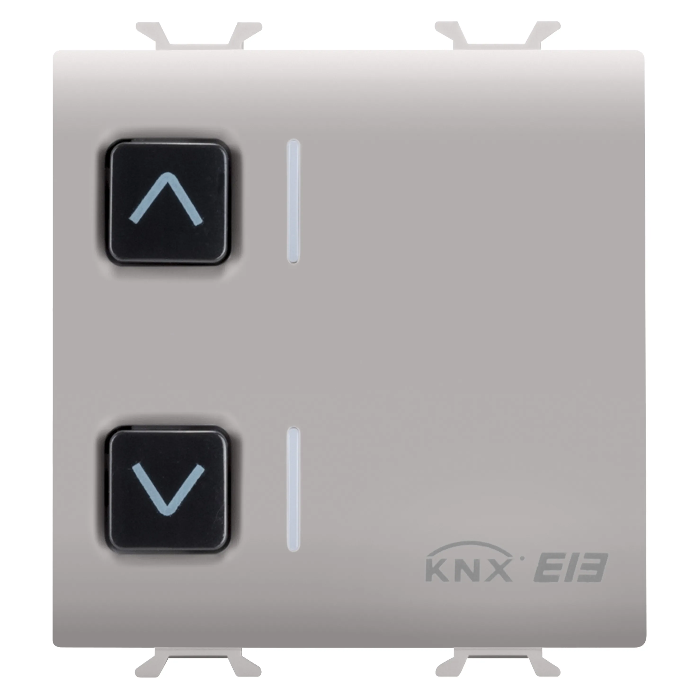 Servomotor, pentru, rulouri, Gewiss, Chorus, 1, canal, 6A, KNX, 2, module, bej, satinat, natural, GW13797