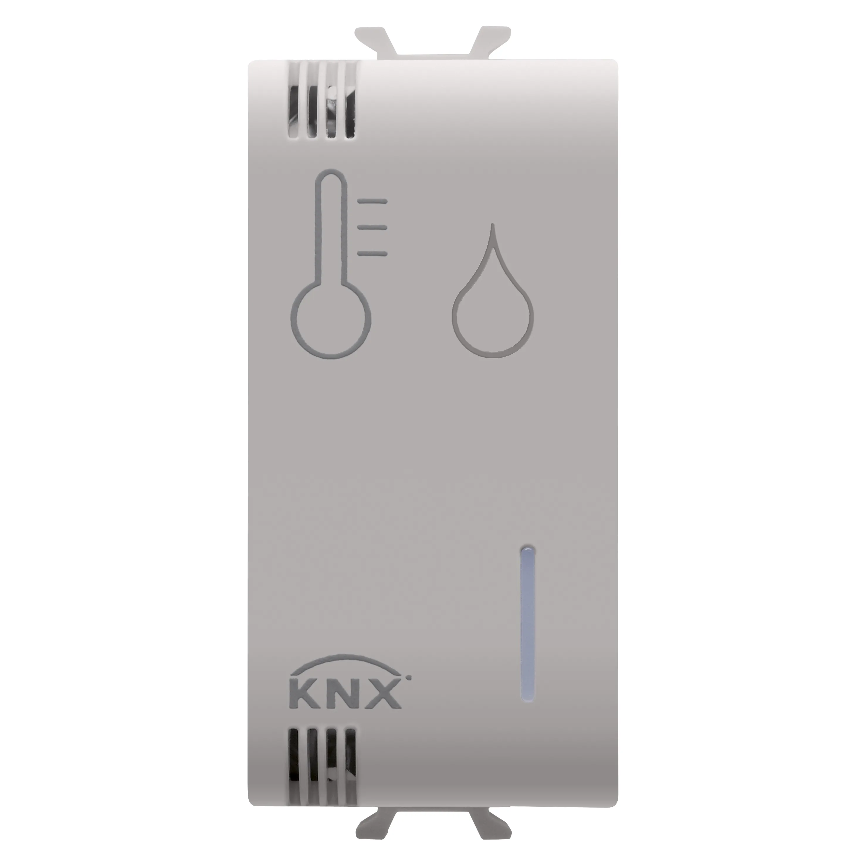 Senzor, de, umiditate/temperatura, Gewiss, Chorus, KNX, 1, modul, bej, satinat, natural, GW13799H