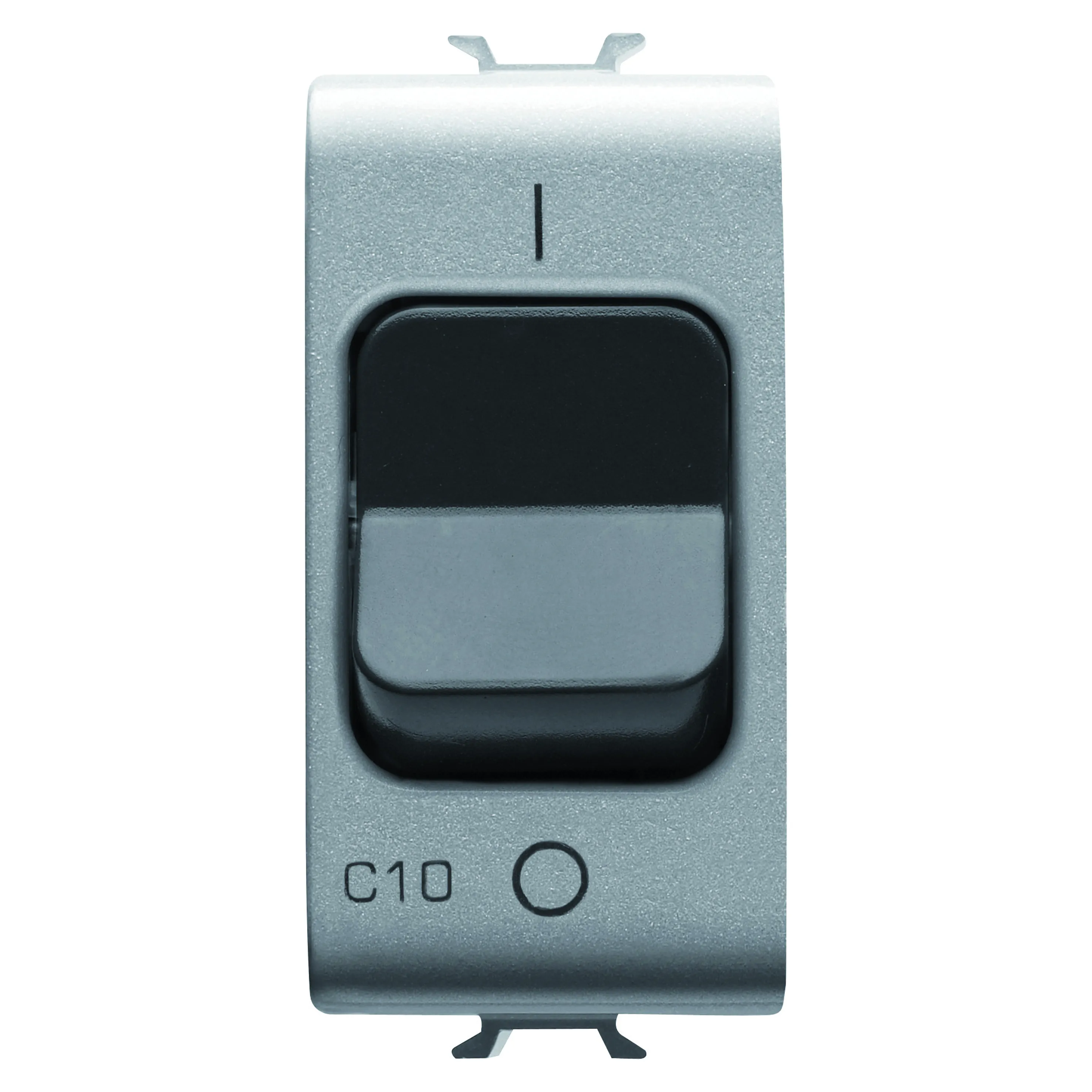 Intrerupator, miniatural, caracteristica, C, 1P+N, 10A, 230V, c.a., 1, modul, titan, Gewiss, Chorus, GW14467 
