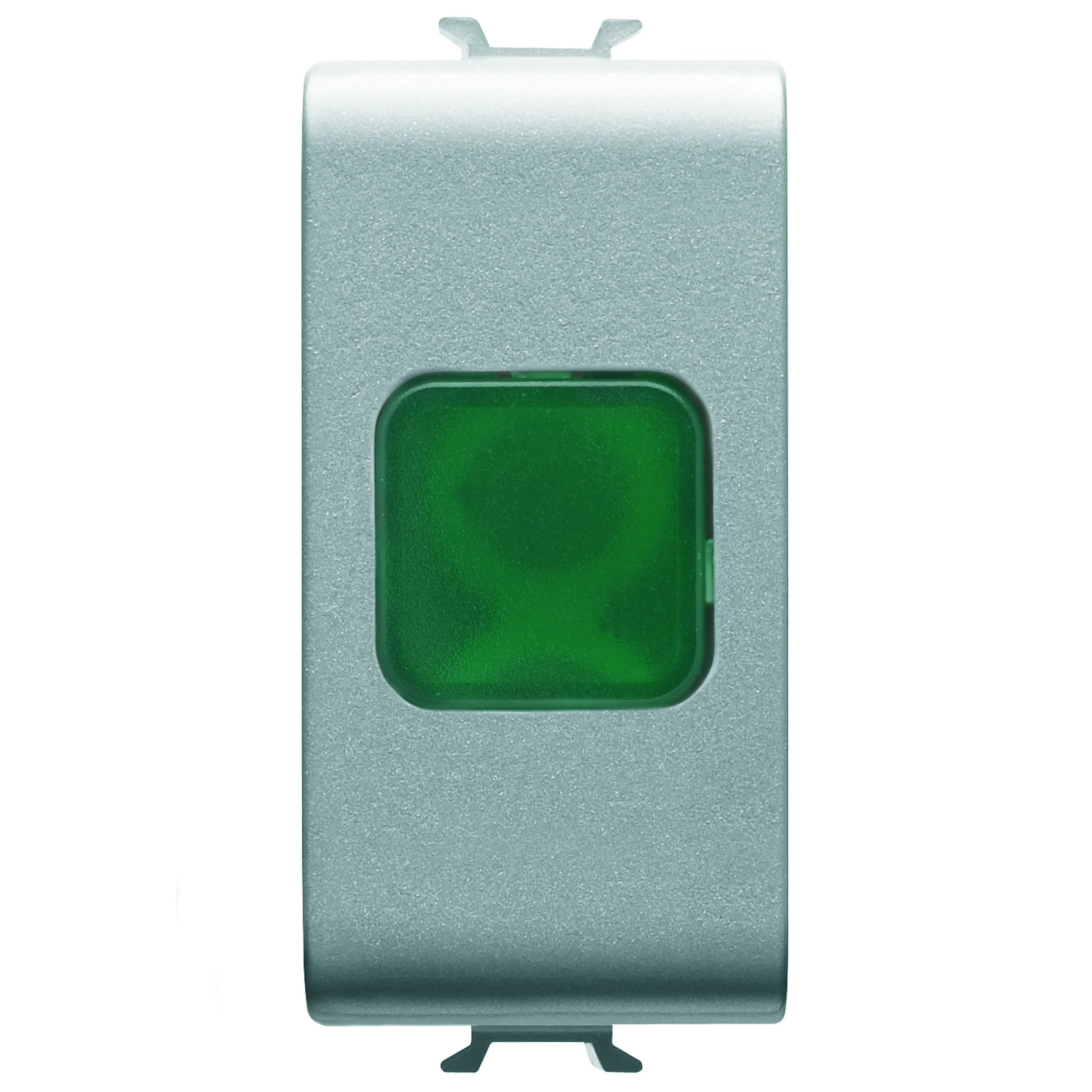 Lampa, indicatoare, unica, verde, 1, modul, titan, Gewiss, Chorus, GW14622