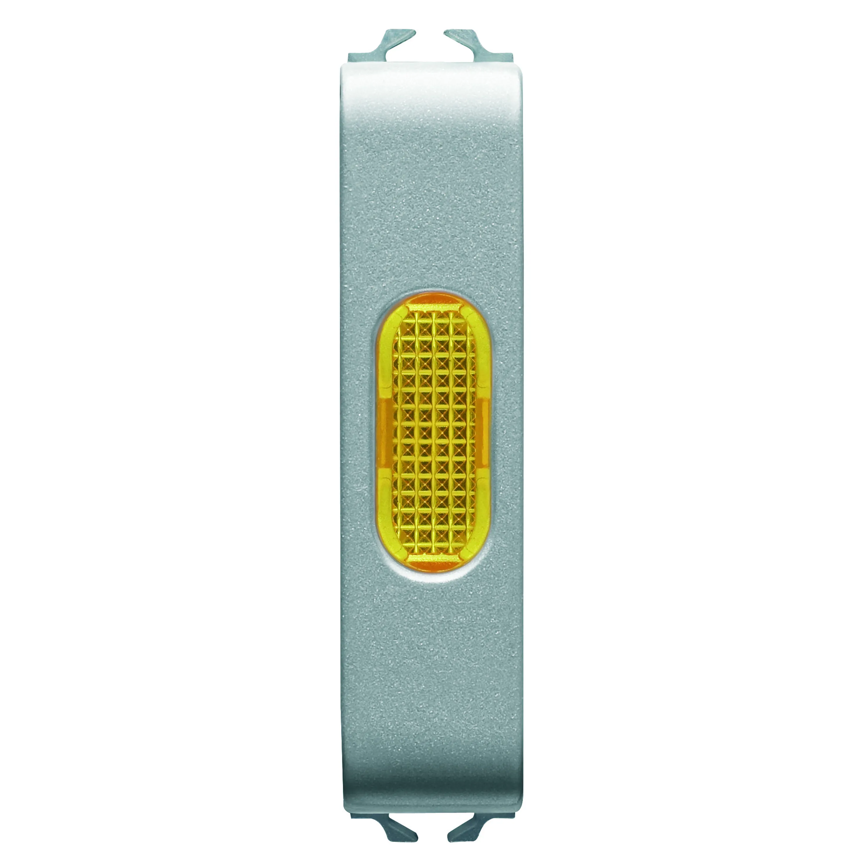 Lampa, indicatoare, simpla, chihlimbar, 1/2, modul, titan, Gewiss, Chorus, GW14644