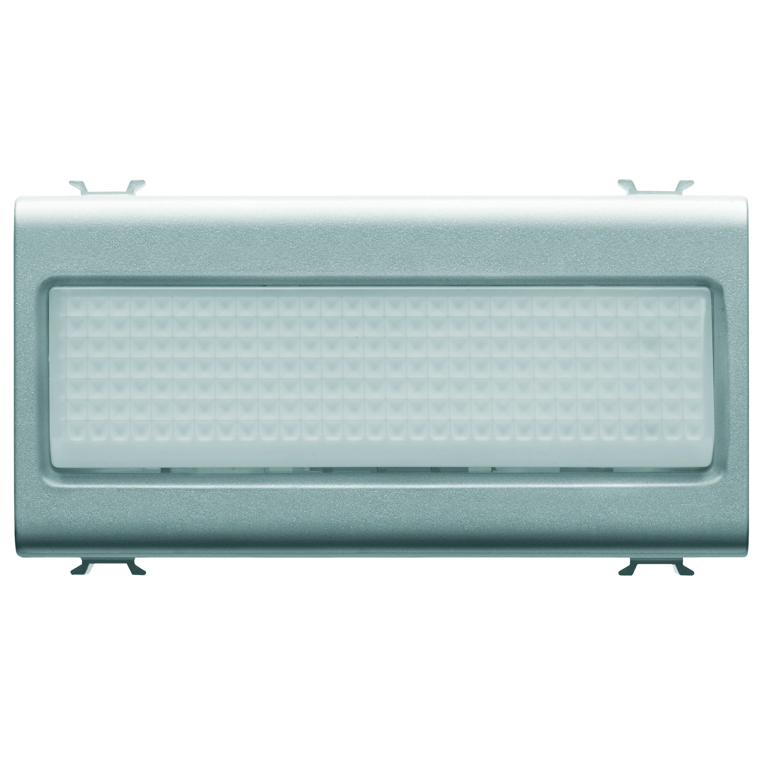 Lampa, de, urcare, a, scarilor, 12V, c.a./c.c., /, 230V, c.a., 50/60, Hz, opal, 4, module, titan, Gewiss, Chorus, GW14656 