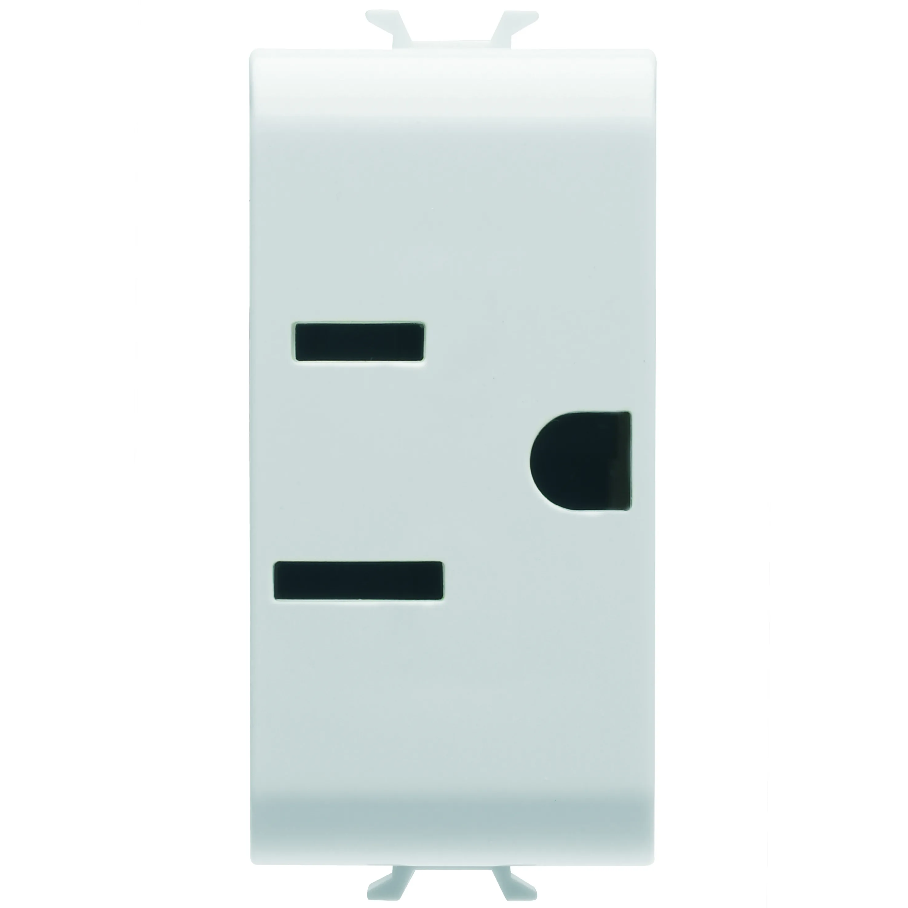 Priza, standard, Gewiss, Chorus, SUA, 250/125V, c.a., 2P+E, 15A, 1, modul, alb, satinat, GW15286