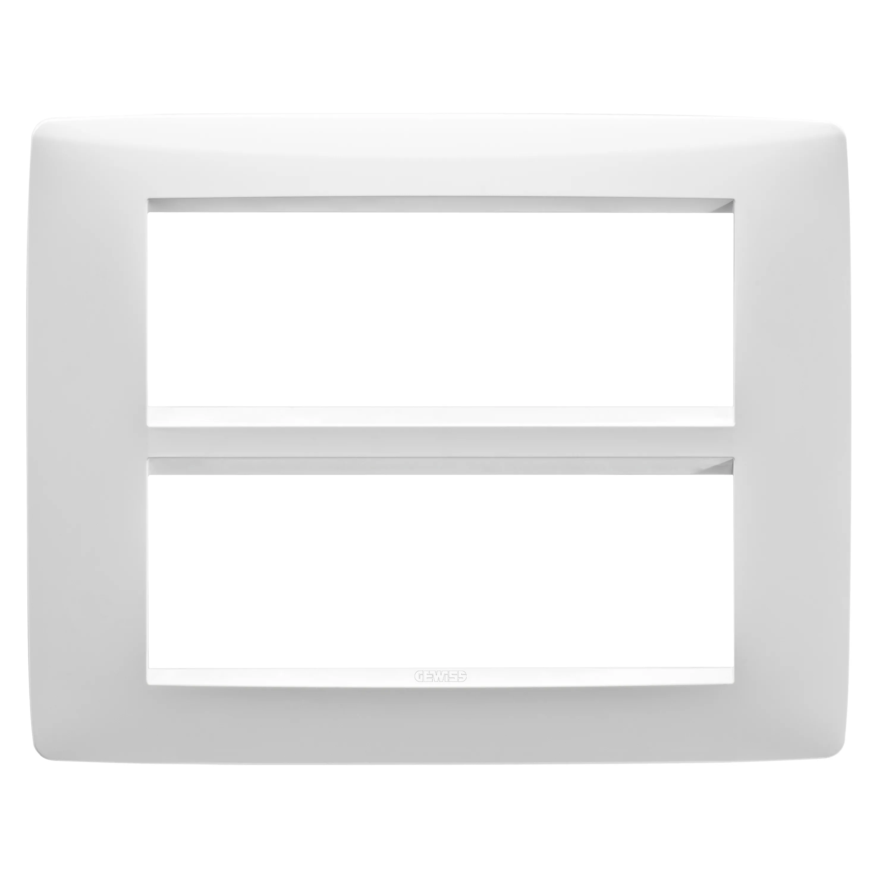 Placa, in tehnopolimer, 12 module, alb, Gewiss Chorus, GW16112TB 