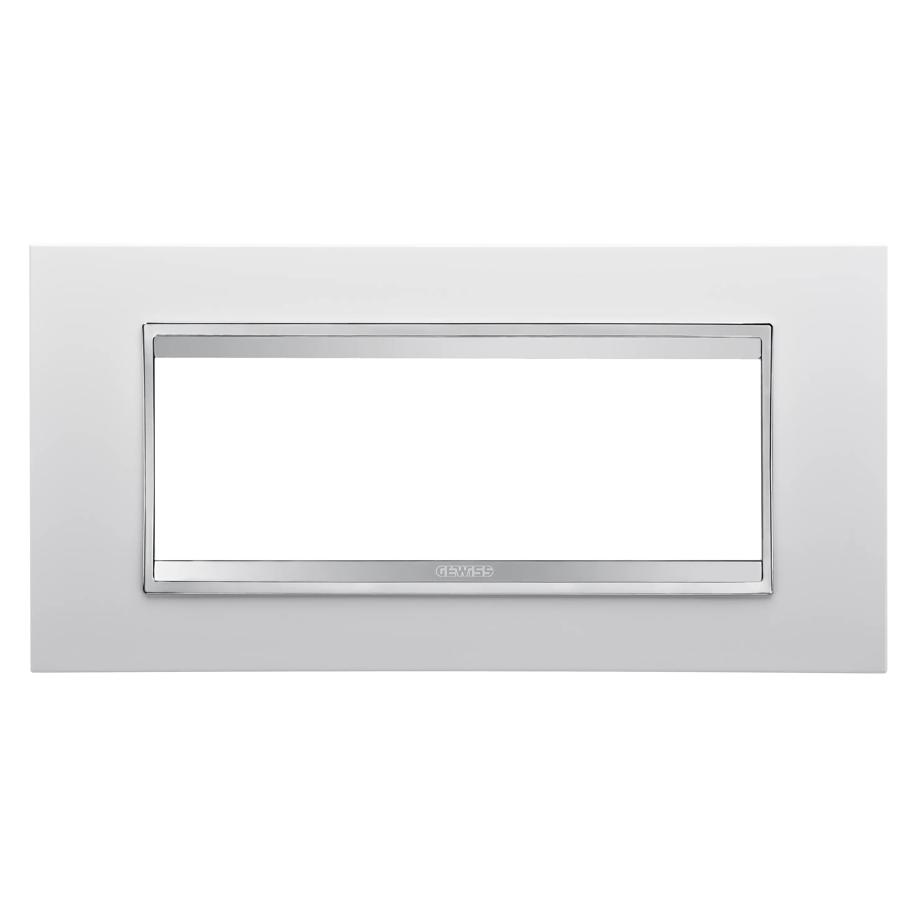 Placa, Lux, Gewiss, Chorus, in, tehnopolimer, 6, module, alb, GW16206TB