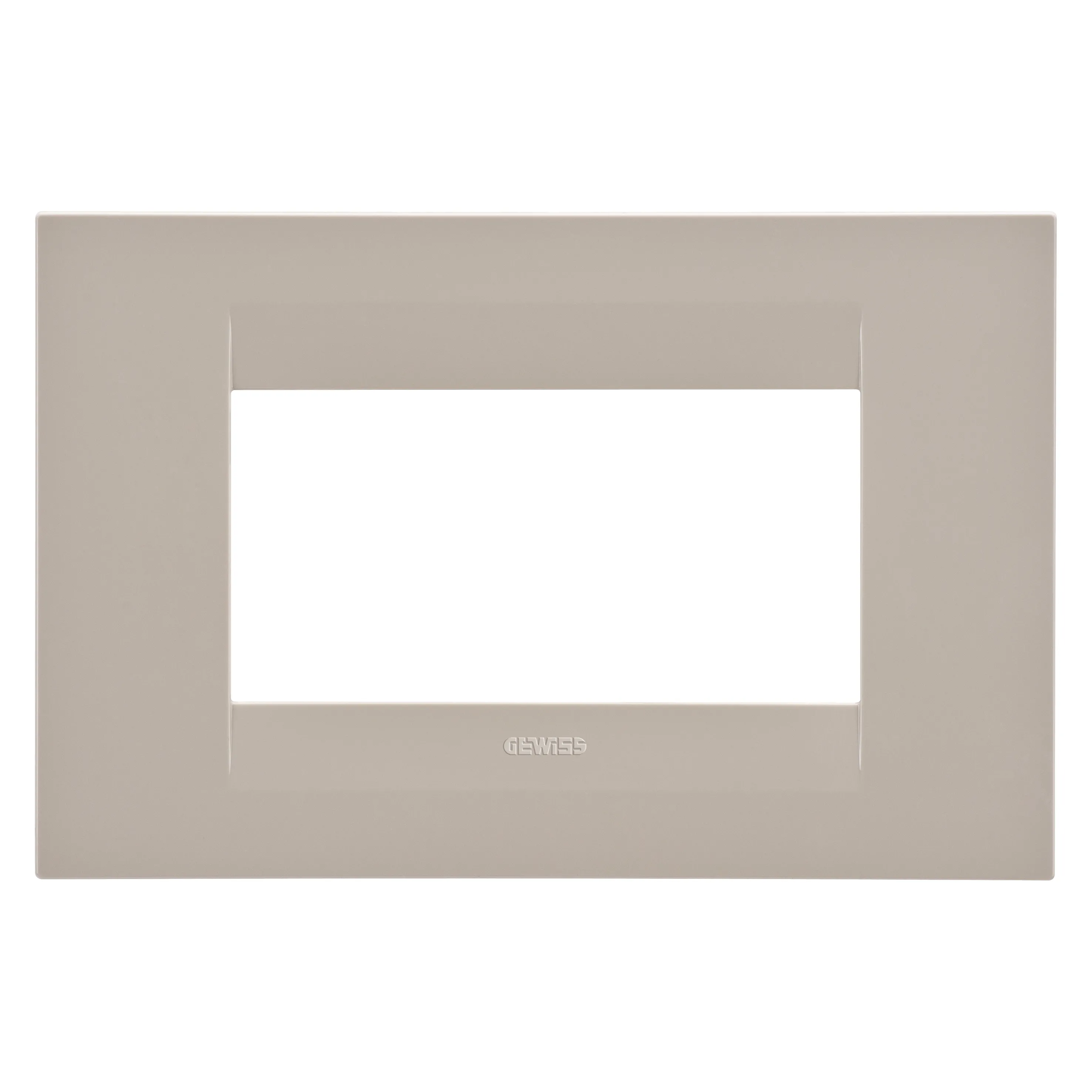 Placa, Geo, in, tehnopolimer, 4, module, canepa, Gewiss, Chorus, GW16404TC